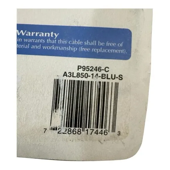 Belkin Fast CAT5e Networking Ethernet Cable RJ45 Male/Male 14 FT 4.2 M 350 MHz+ - Picture 3 of 4